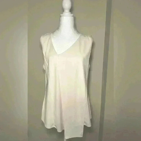 Donna Karan New York Nude Pink Top - Size large - Picture 1 of 6